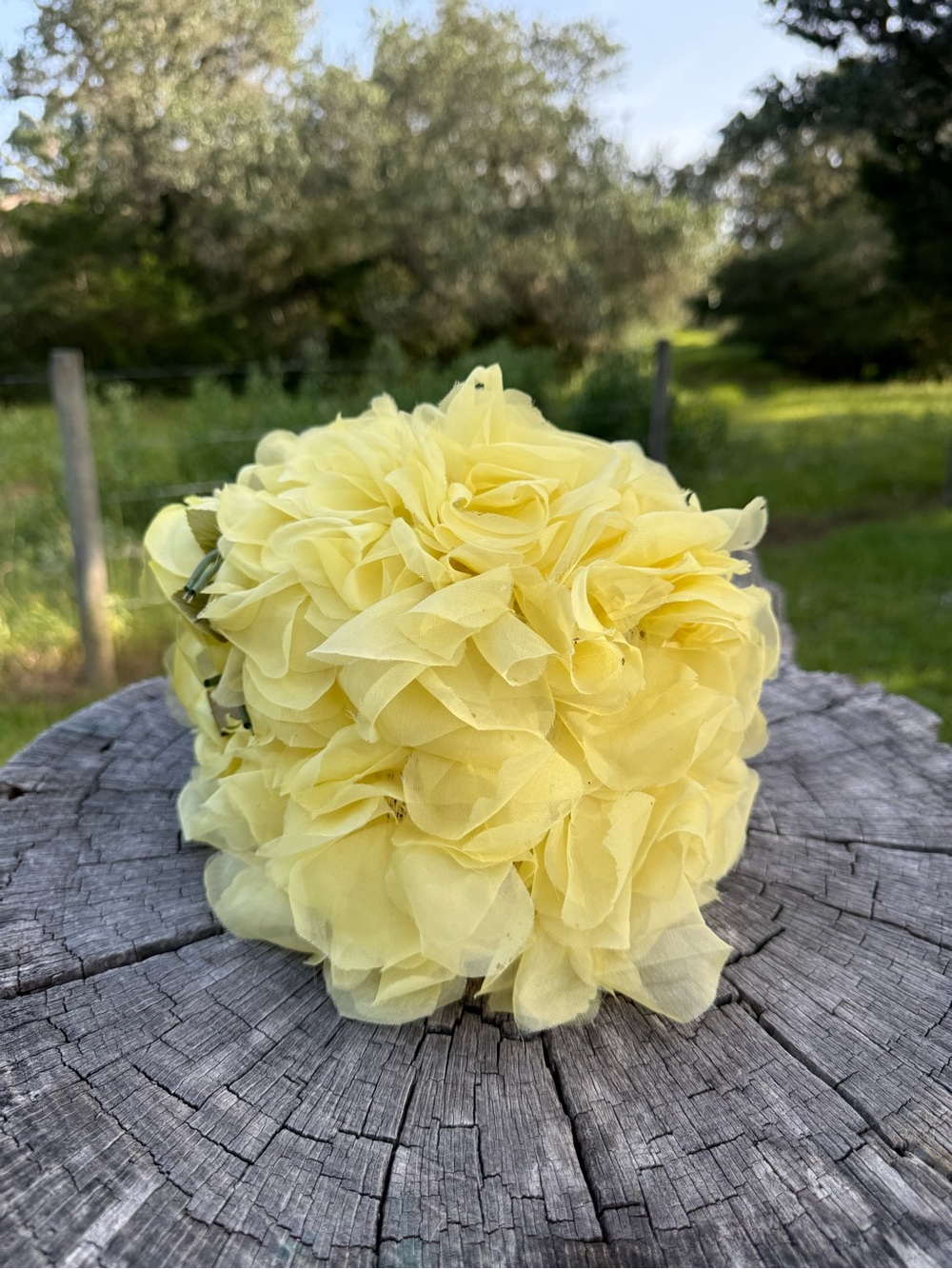 Vintage Yellow Rose Hat - Picture 3 of 7